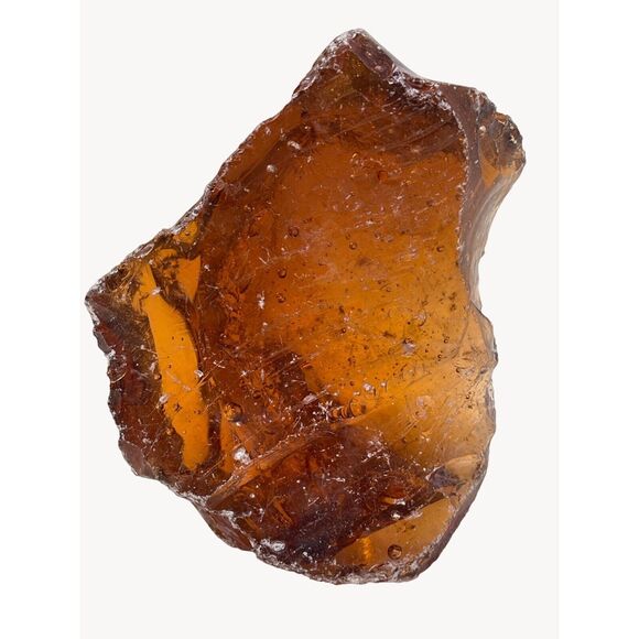 Peach Translucent Art Glass Cullet #5XL161 - Picture 5 of 6